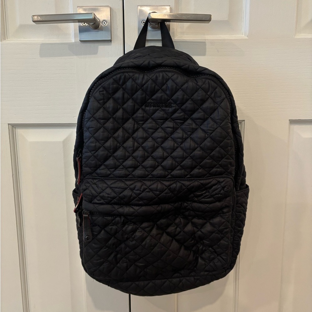 MZ Wallace Metro Deluxe Quilted Nylon Backpack